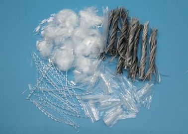 Macro Synthetic Fiber 48mm 54mm 65mm For Concrete Reinforcement