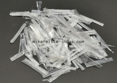 PP Concrete Reinforcement Fiber Fibrillated Mesh Form