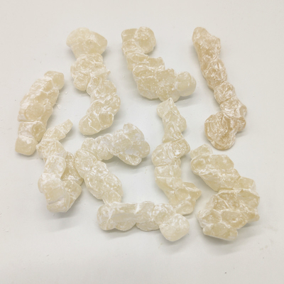 Yellow  Lump Chlorinated  EVA Granules For Plastic Paint