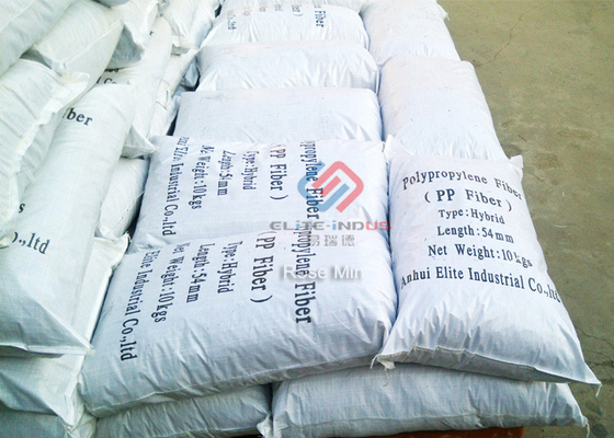 54mm Polypropylene Hybrid Fiber For Concrete Reinforcement
